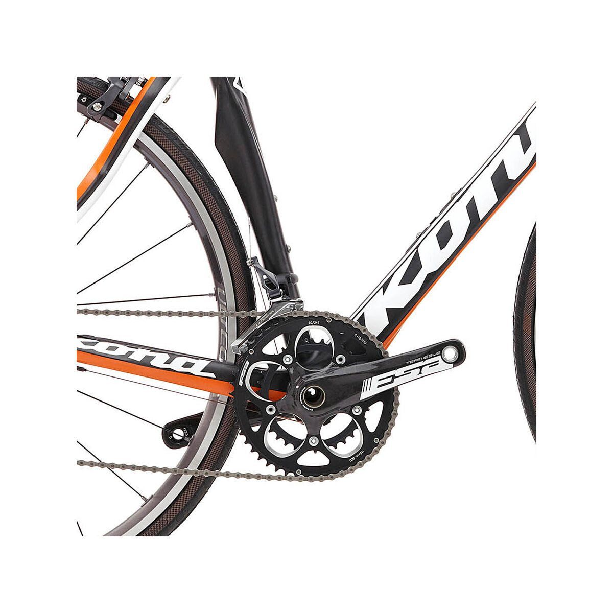 Kona Zone Two, matt carbon/white/orange/black - Bild 3