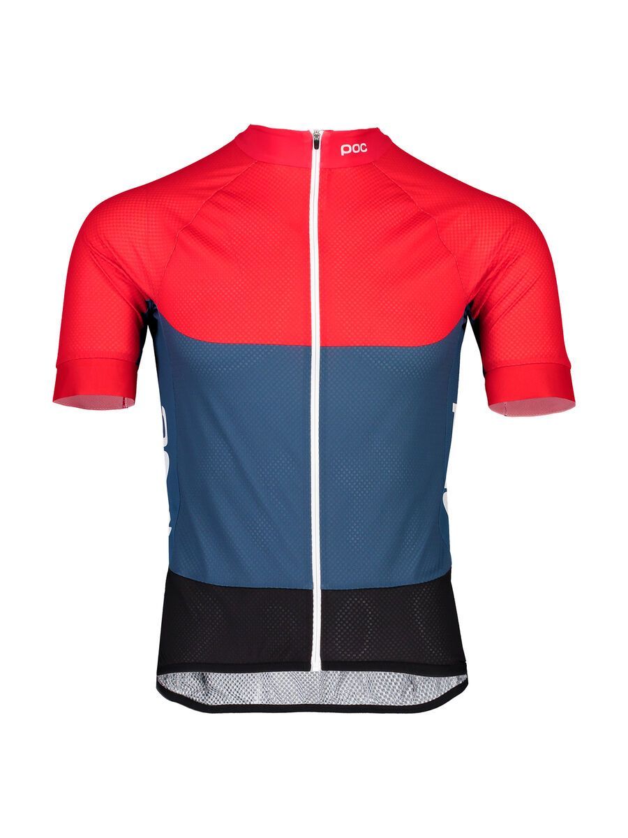 POC Essential Road Light Jersey, lead blue/prismane red - Bild 1