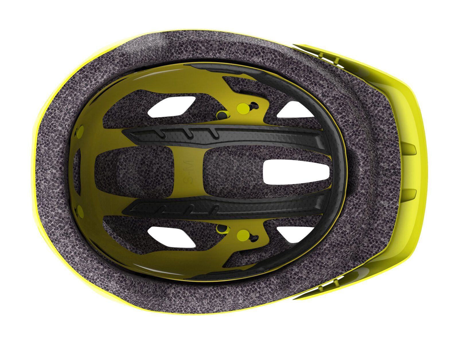 Scott Groove Plus Helmet, radium yellow - Bild 5