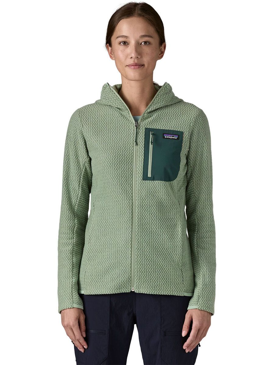 Patagonia Women's R1 Air Full-Zip Hoody, ellwood green - Bild 2