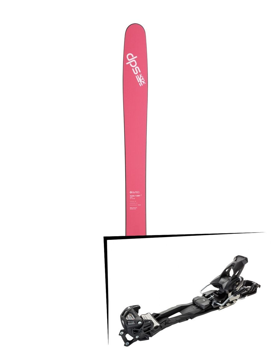 Set: DPS Skis Yvette 112 RP2 2017 + Tyrolia Adrenalin 16 AT (2020402) - Bild 1