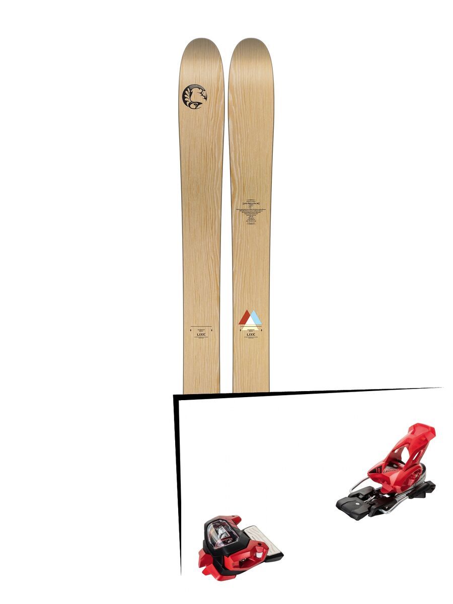 Set: Line Pescado 2018 + Tyrolia Attack² 18 X GW red - Bild 1