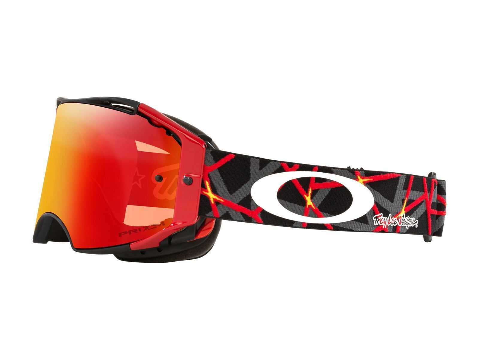 Oakley Airbrake MTB Troy Lee Designs - Prizm MX Torch Iridium, black webstar - Bild 2