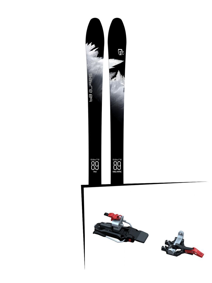 Set: Icelantic Sabre 89 2018 + ATK Crest - Bild 1