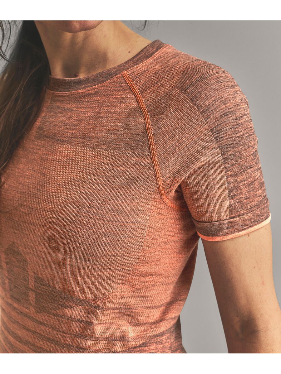 Ortovox 230 Merino Competition Short Sleeve W, faded tangerine - Bild 5