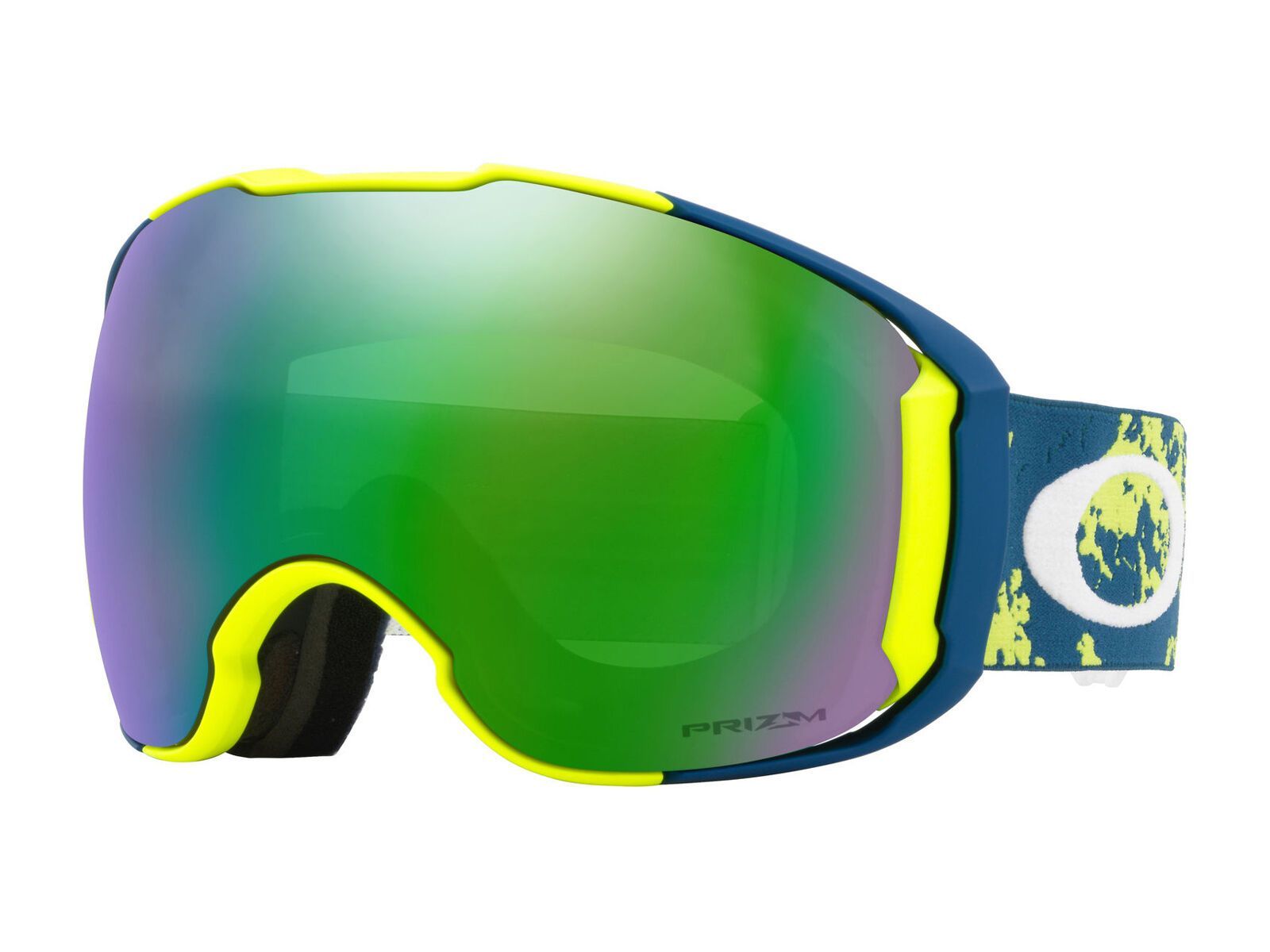 Oakley Airbrake XL Prizm inkl. Wechselscheibe, arctic fracture retina/Lens: prizm jade iridium - Bild 1