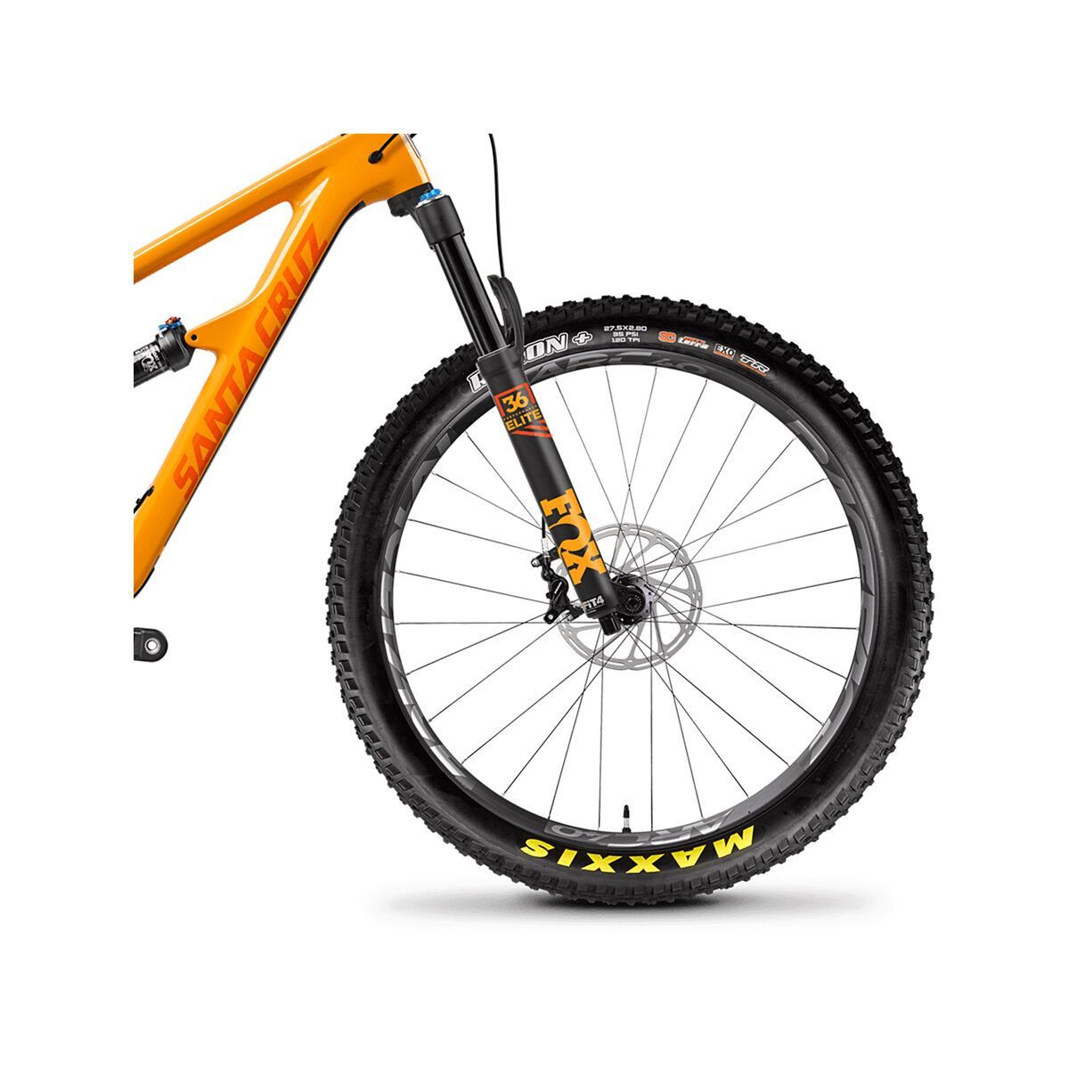 Santa Cruz Hightower CC X01 27.5 Plus, gloss mango and orange - Bild 3