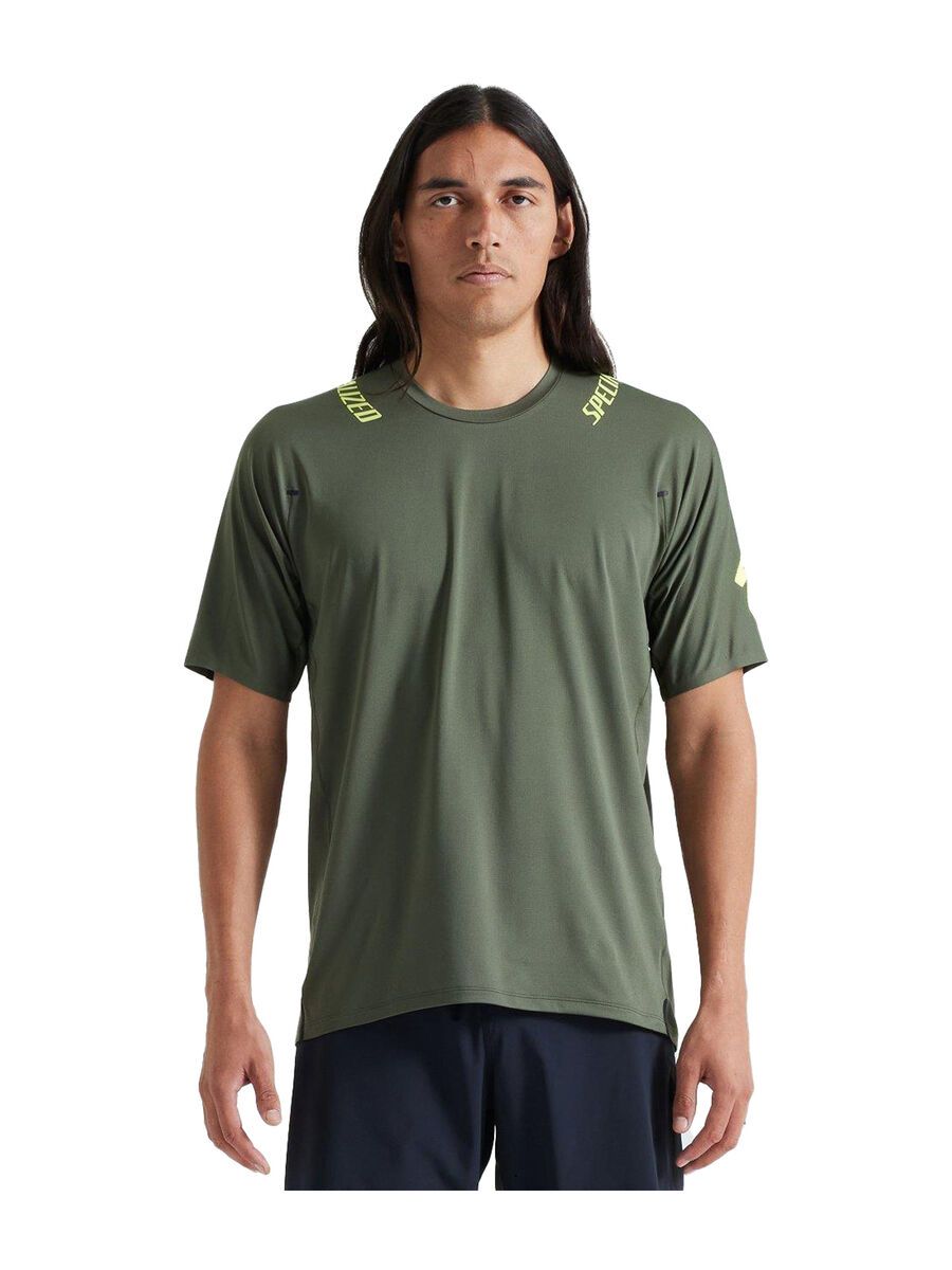 Specialized Men's Trail Air MTB Short Sleeve Jersey, oak green - Bild 1