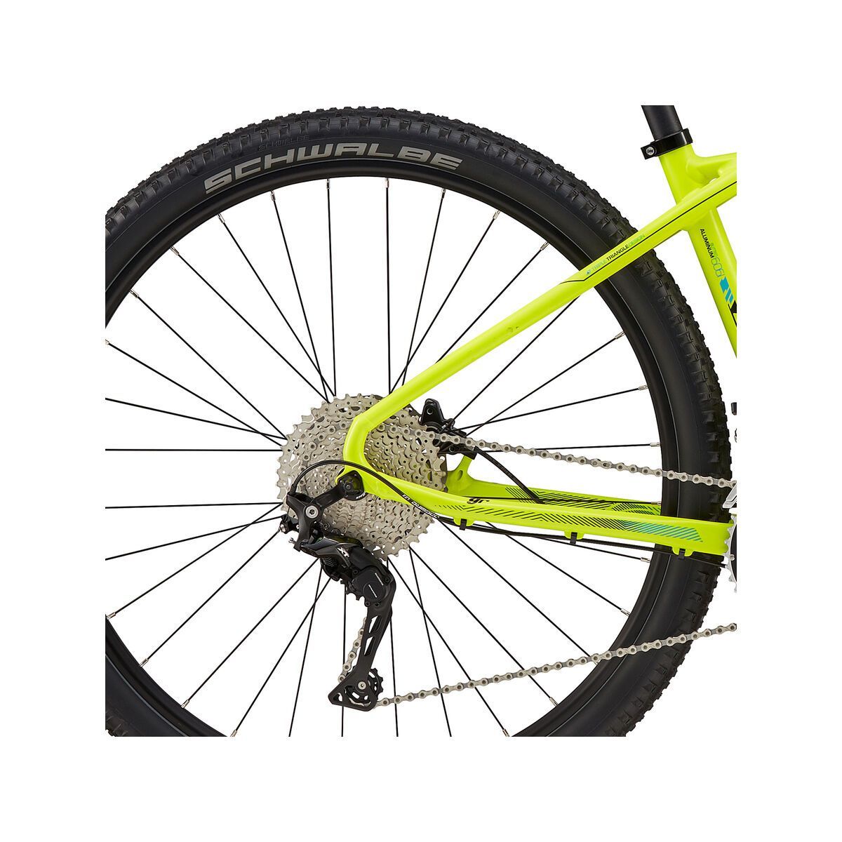 GT Zaskar Elite 9R, neon yellow & black - Bild 4