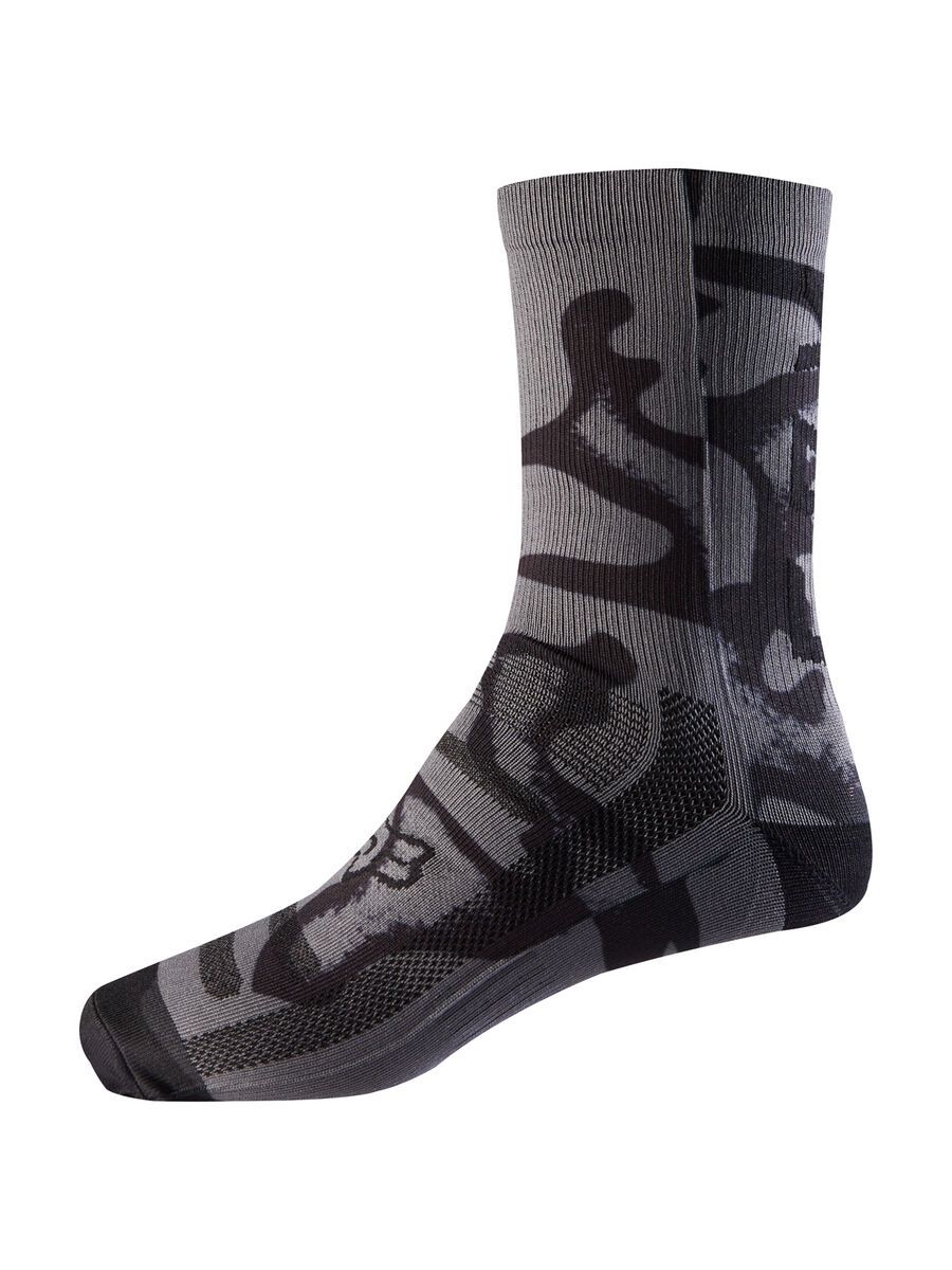 Fox Womens 8 Print Trail Sock, shadow - Bild 1