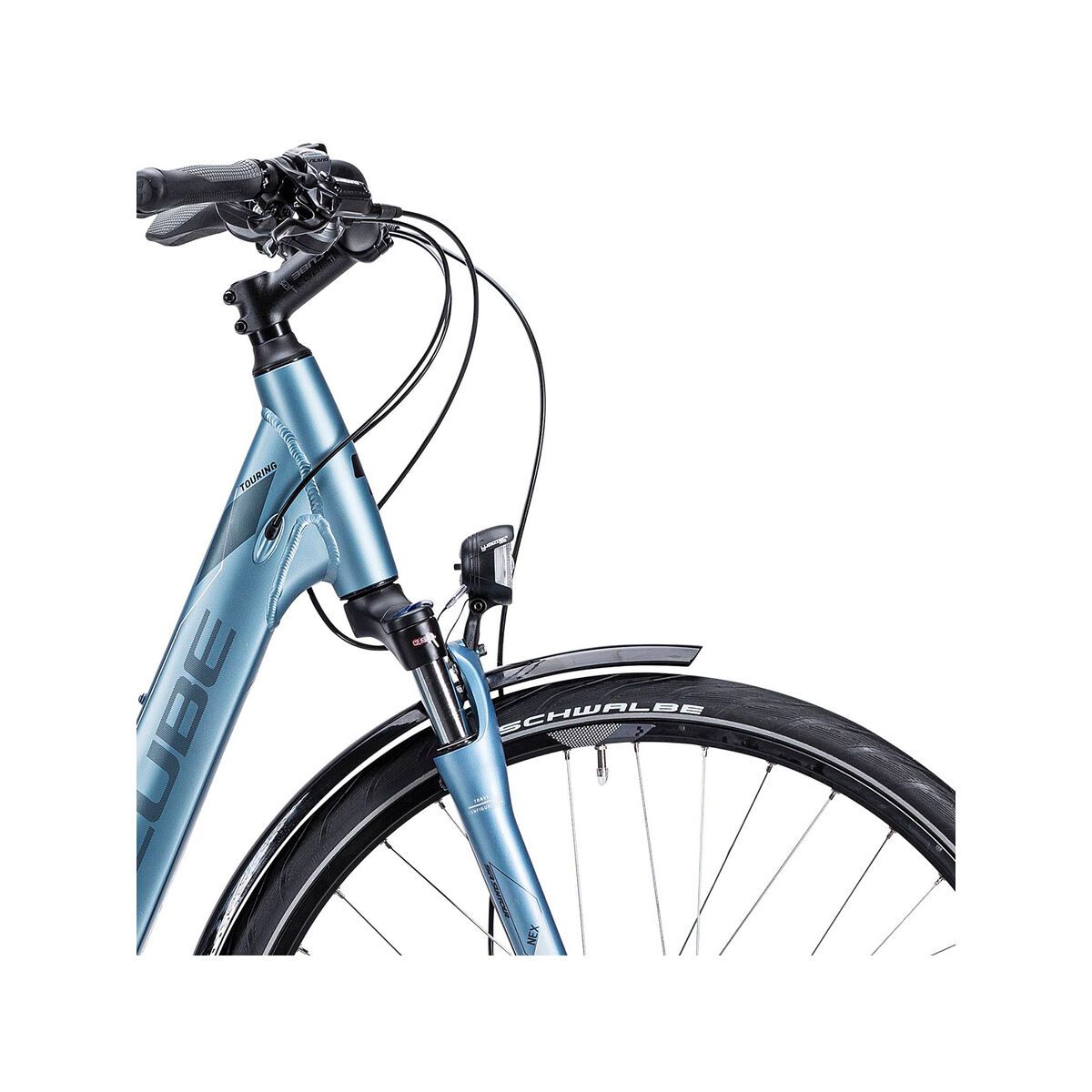 Cube Touring EXC Easy Entry, metallic blue anthrazit white - Bild 5