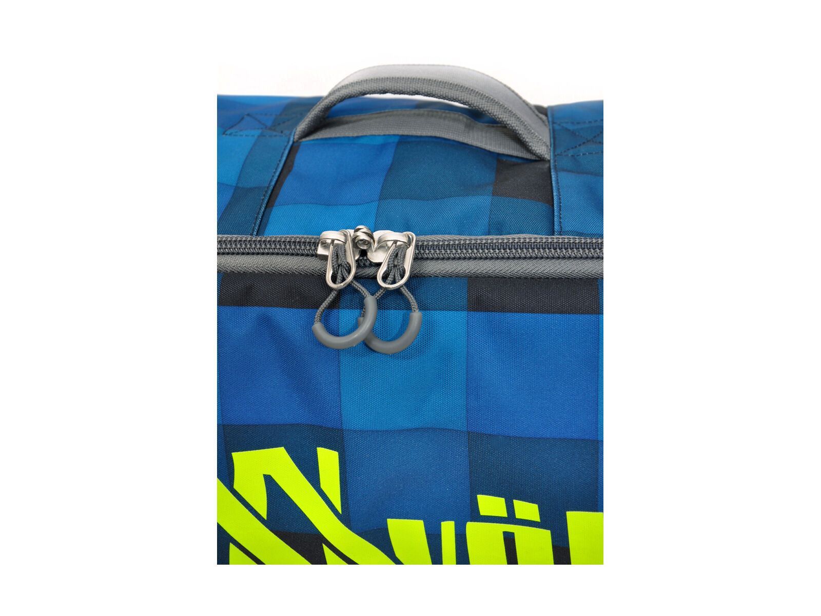 Völkl Free Jumbo Ski Wheel Bag, denim check - Bild 4