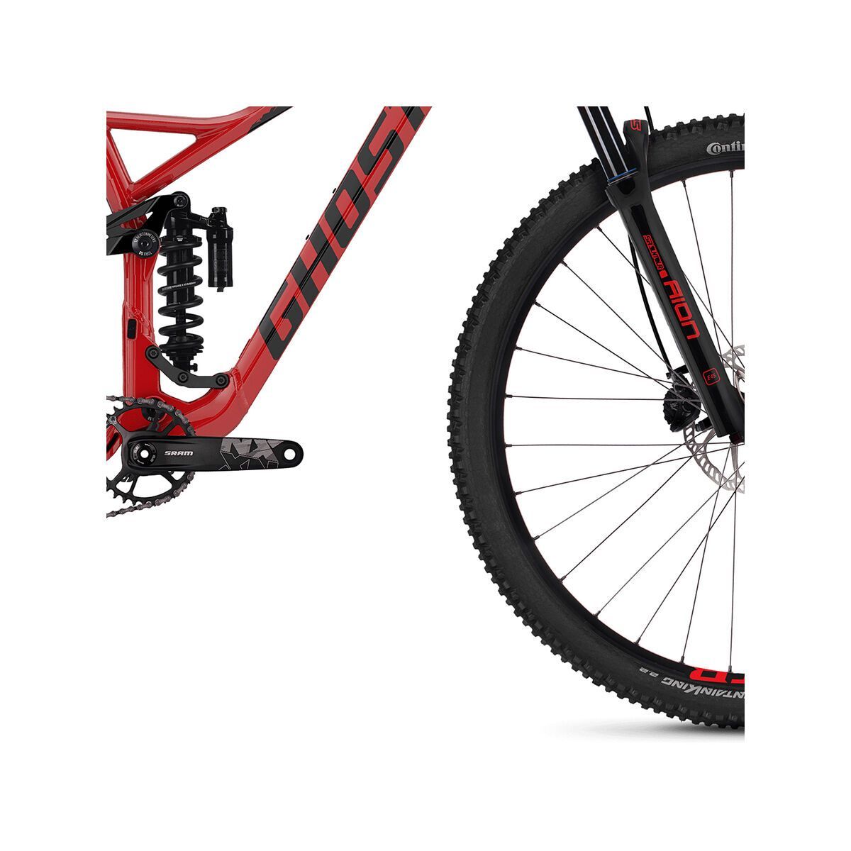 Ghost SL AMR 2.9 AL, riot red/jet black - Bild 4