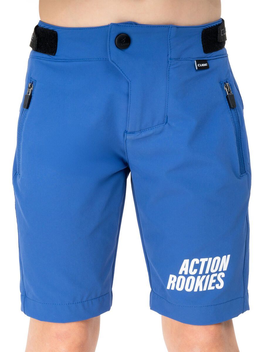 Cube MTB Baggy Short Rookie X Actionteam, blue - Bild 2