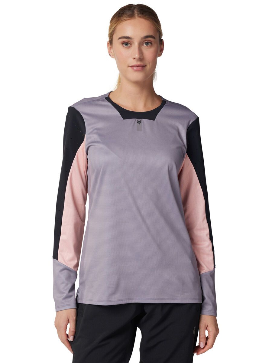 Fox Womens Defend LS Jersey, stone - Bild 3