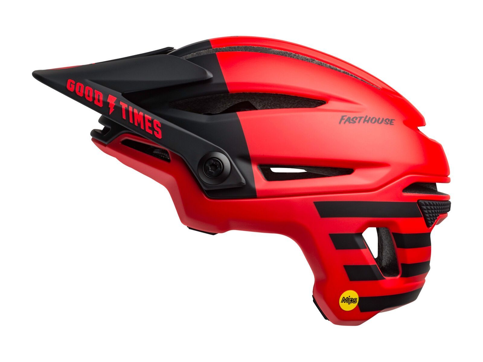 Bell Sixer MIPS Fasthouse, fasthouse matte red/black - Bild 3