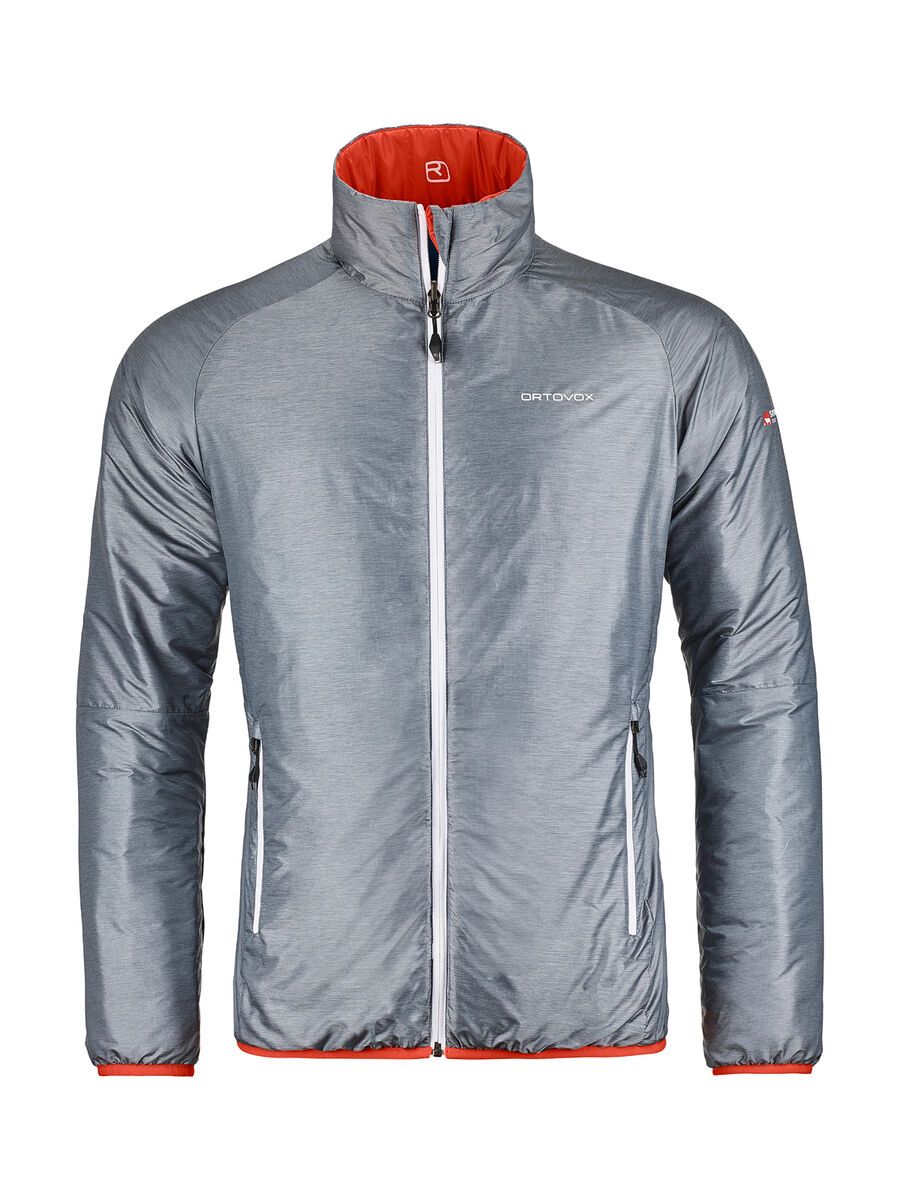 Ortovox Swisswool Light Piz Boval Jacket M, grey blend - Bild 2