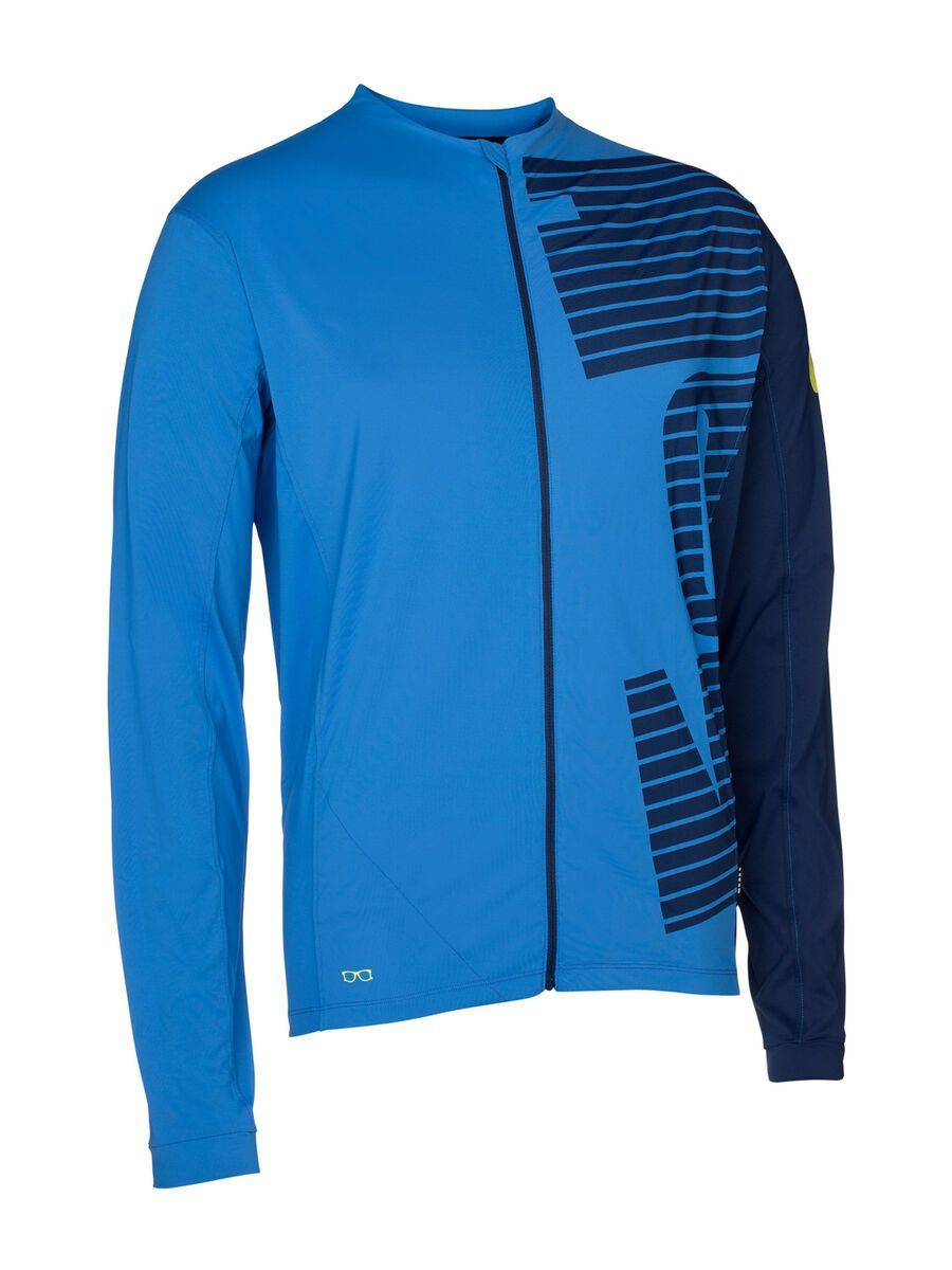 ION Tee Full Zip LS Crest, palace blue - Bild 1