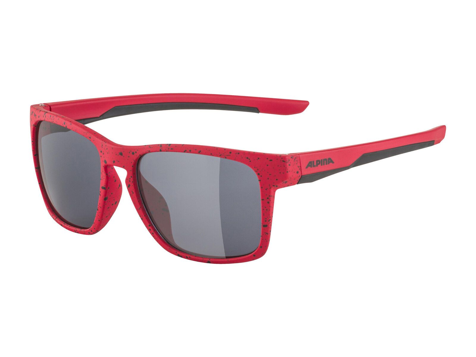 Alpina Flexxy Cool Kids I, Black / red-black matt - Bild 1