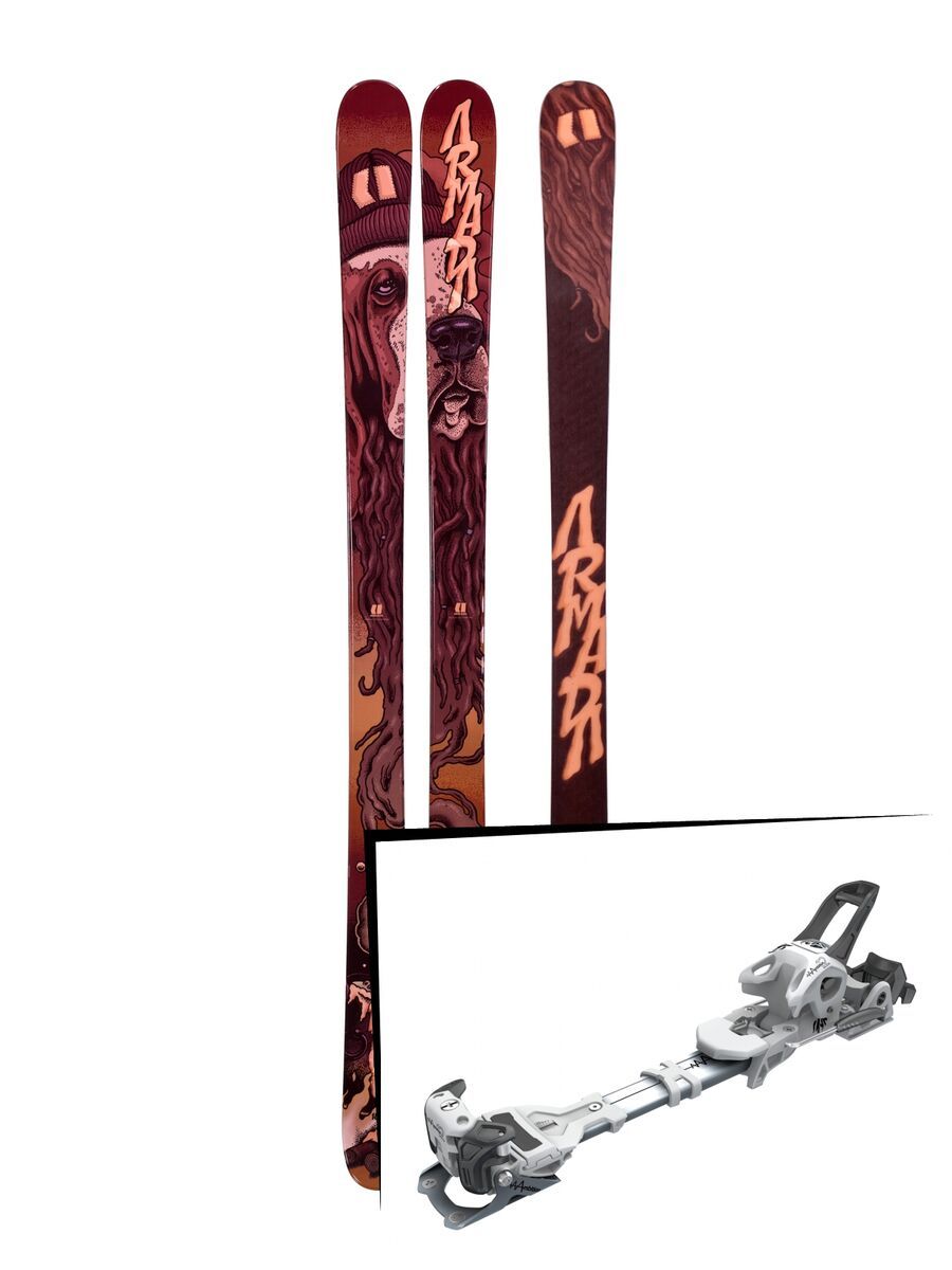 Set: Armada BDog 2019 + Tyrolia Ambition 12 AT solid white black - Bild 1