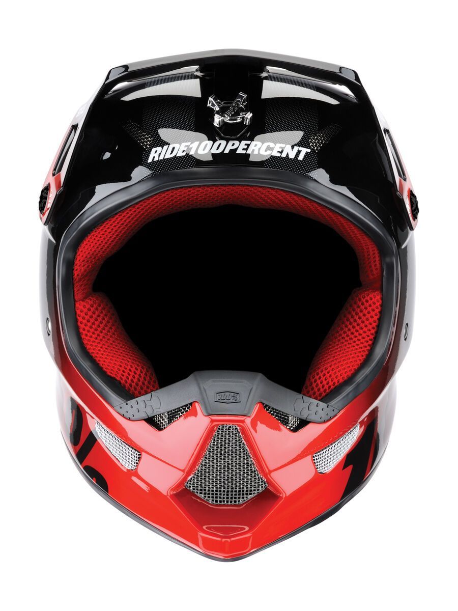 100% Status DH/BMX Helmet, selecta red - Bild 2