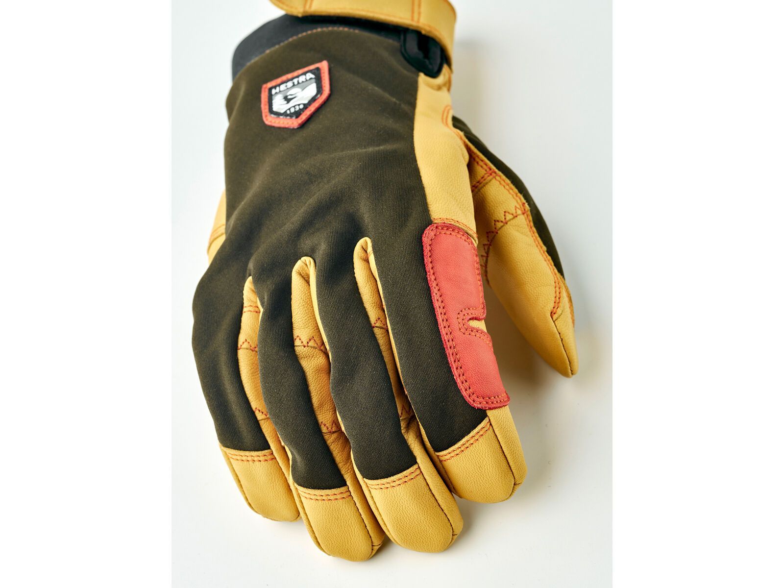 Hestra Ergo Grip Active 5 Finger, dark forest/natural brown - Bild 2