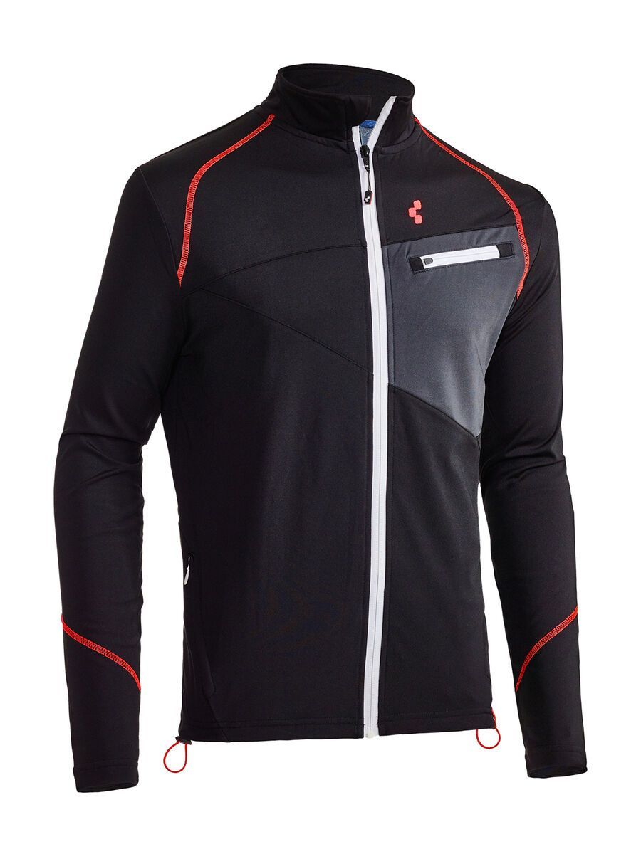 Cube Powerstretch Jacke, black´n´flashred - Bild 1