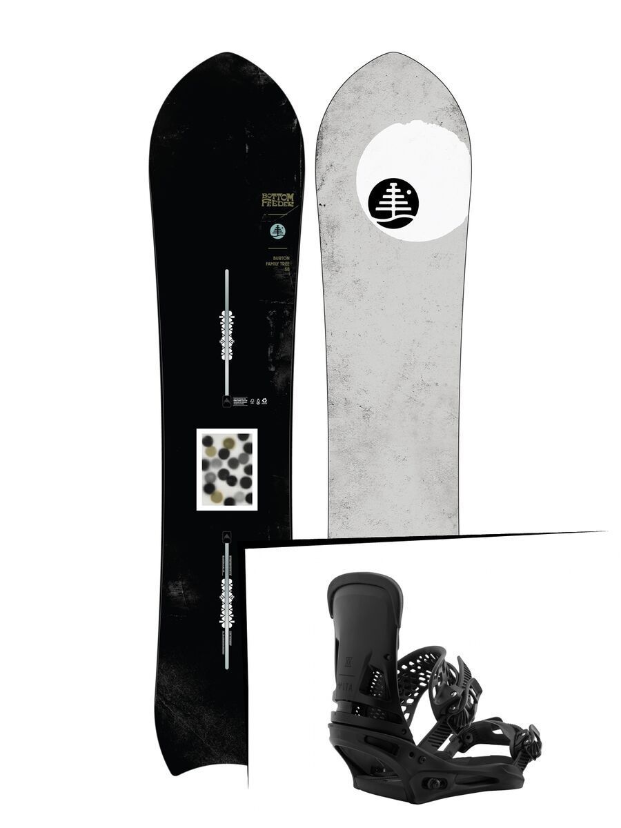 Set: Burton Family Tree Bottom Feeder 2019 + Burton Malavita brackish - Bild 1