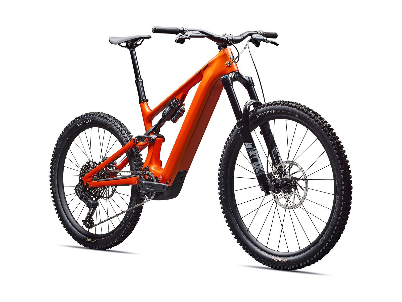 Specialized Turbo Levo 4 Comp, gloss orange tint over silver dust/dark navy - Bild 2