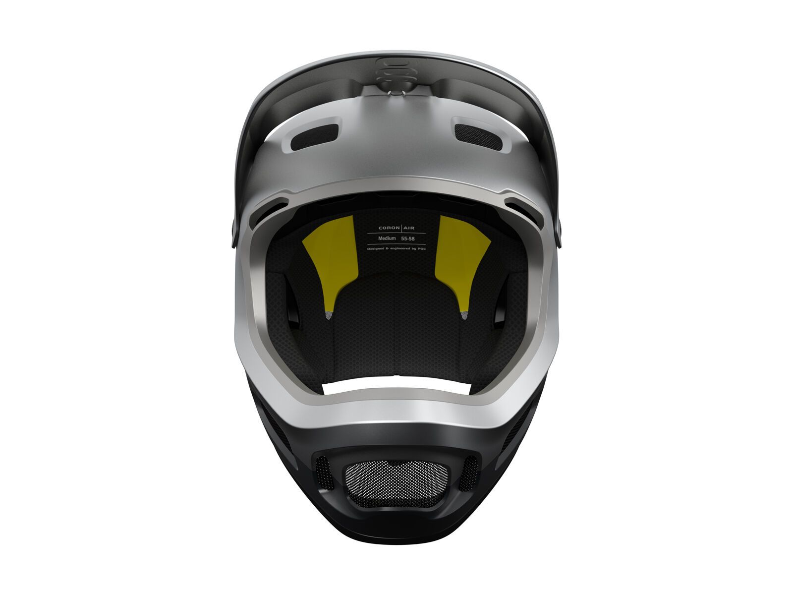 POC Coron Air MIPS, argentite silver/uranium black matt - Bild 2