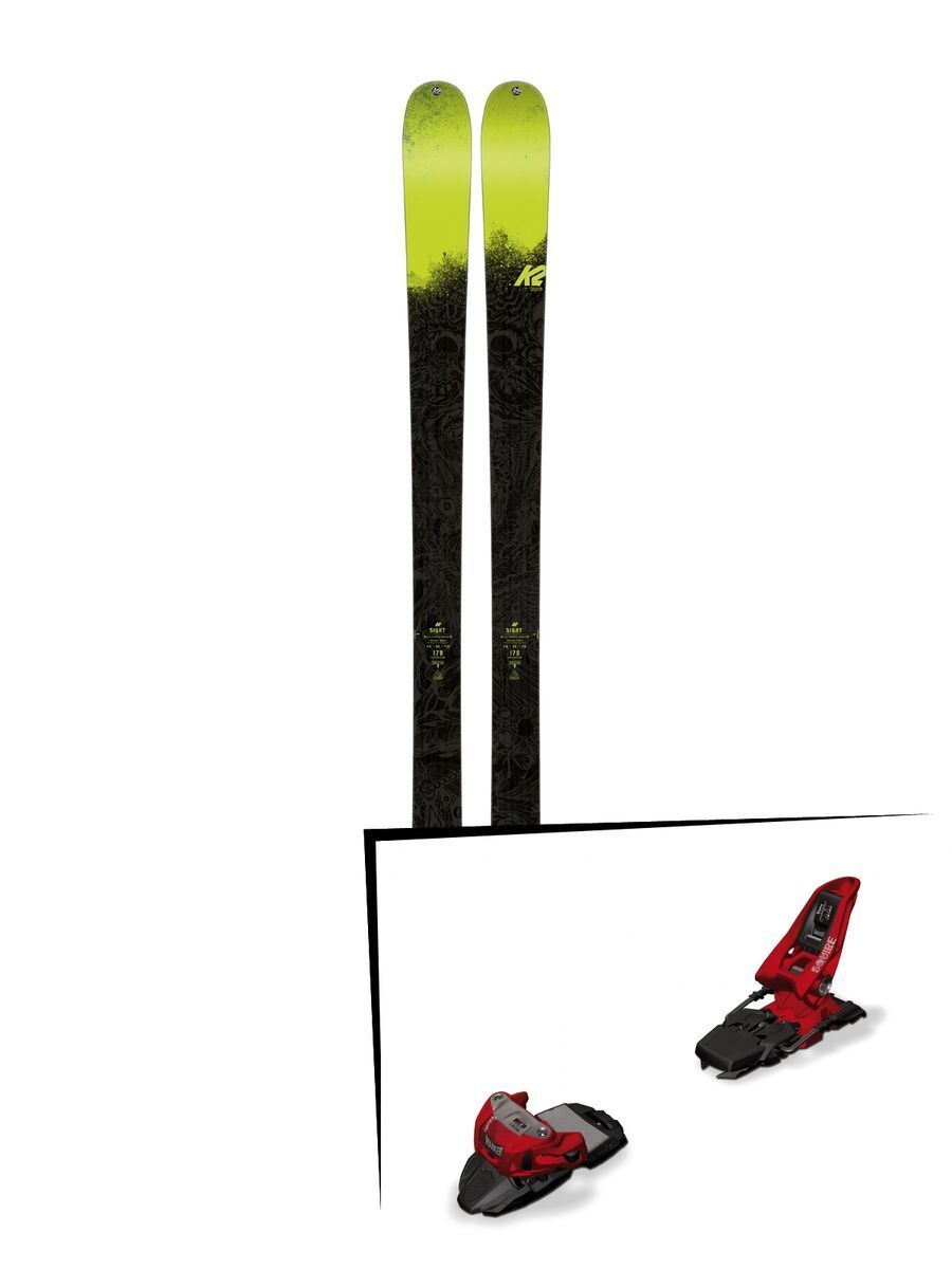 Set: K2 SKI Sight 2018 + Marker Squire 11 red - Bild 1