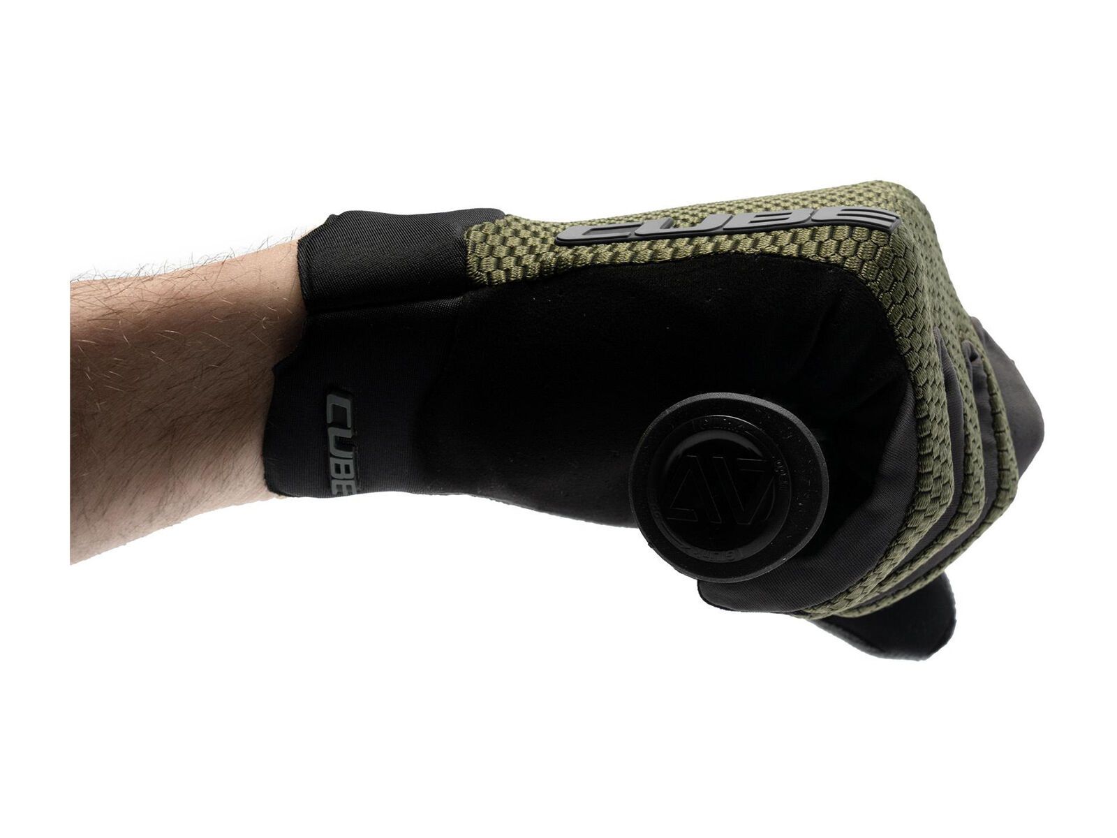 Cube Handschuhe Gravity Langfinger TM, green´n´grey - Bild 5