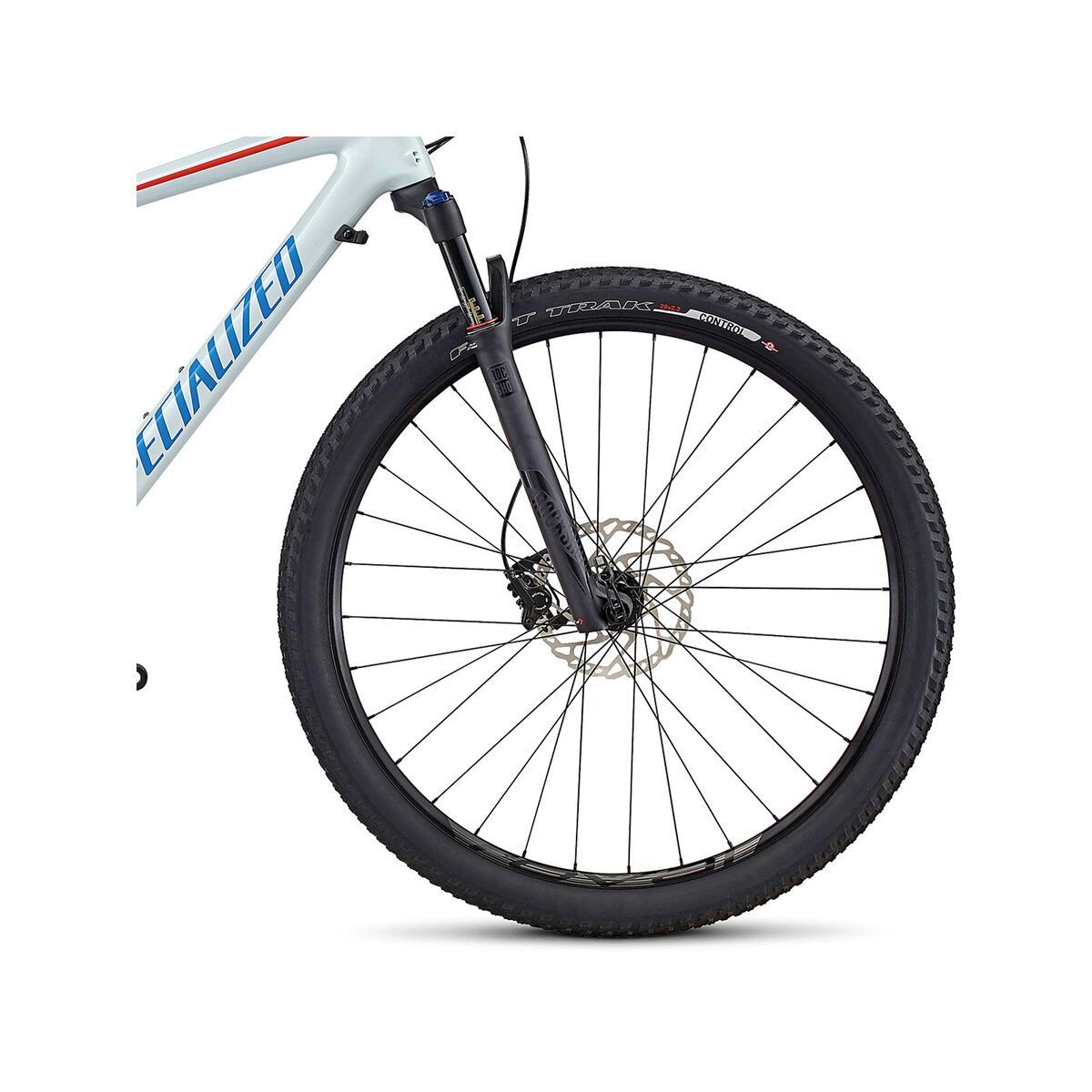 Specialized Epic HT Comp Carbon 29 World Cup, gloss baby blue/neon blue/nordic red - Bild 2