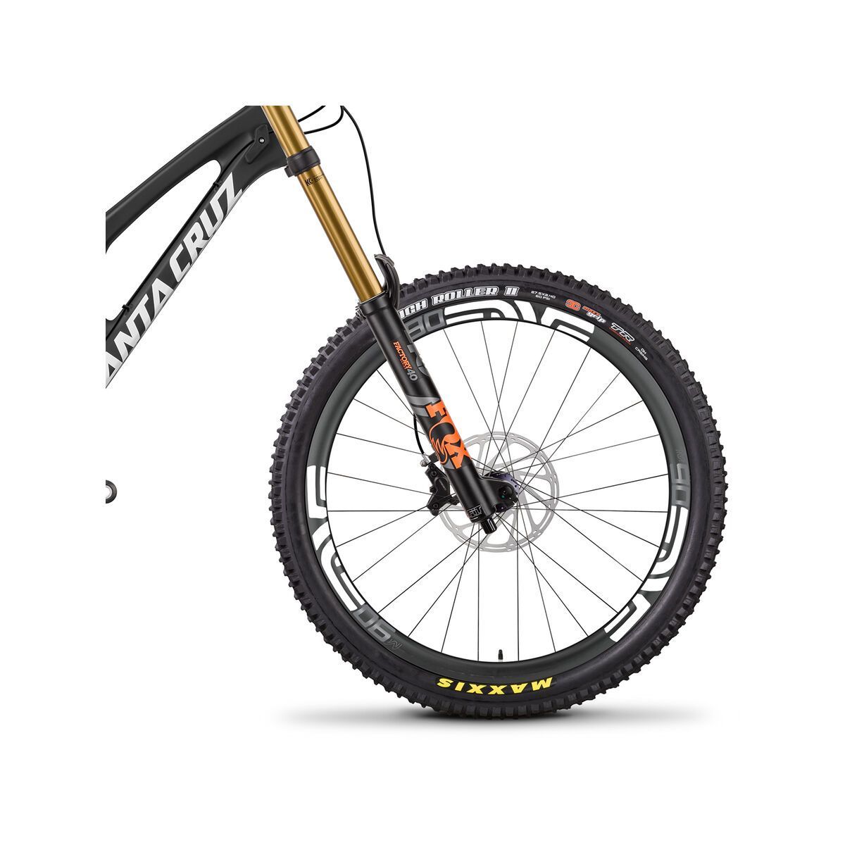 Santa Cruz V10 CC X01 Fox DHX2 ENVE, matte carbon and white - Bild 3