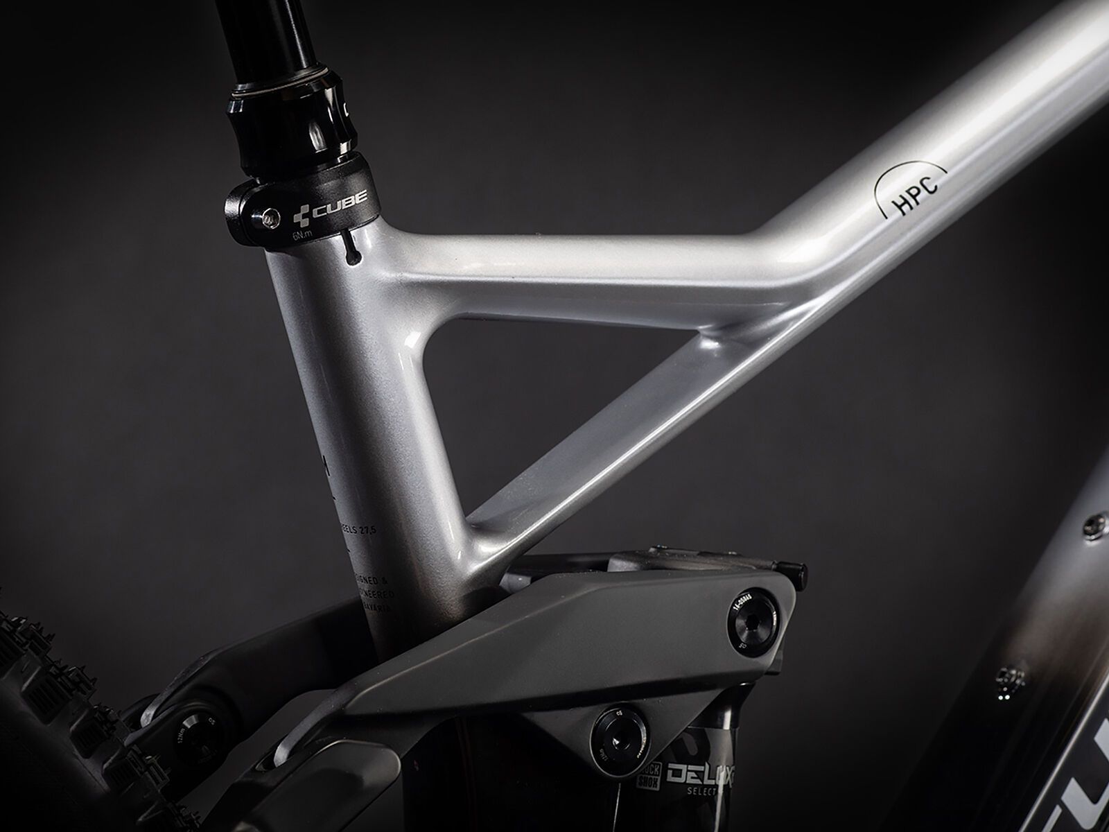 Cube Stereo 140 HPC SL 27.5, polarsilver´n´black - Bild 3