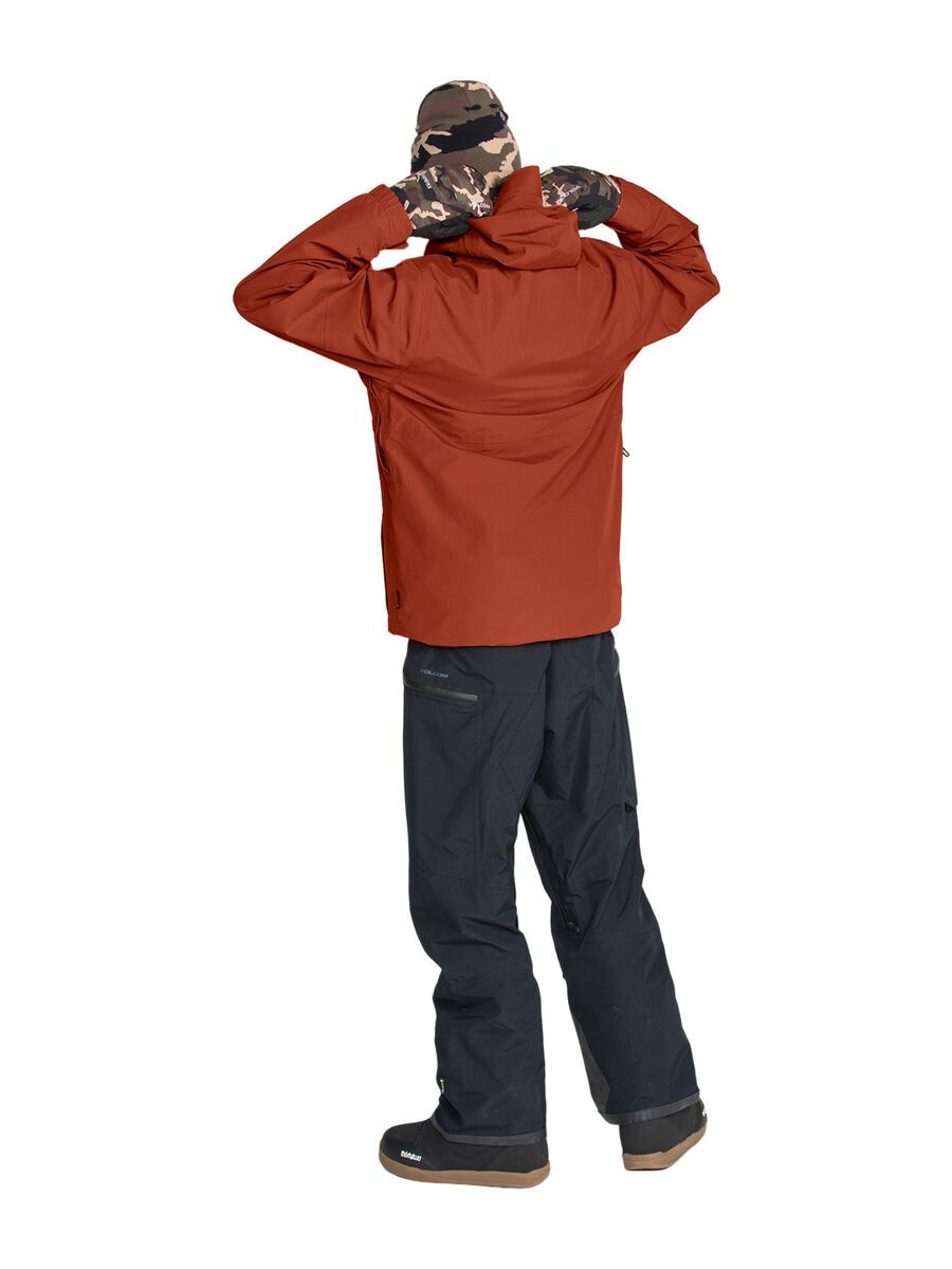 Volcom L Gore-Tex Jacket, burnt orange - Bild 4