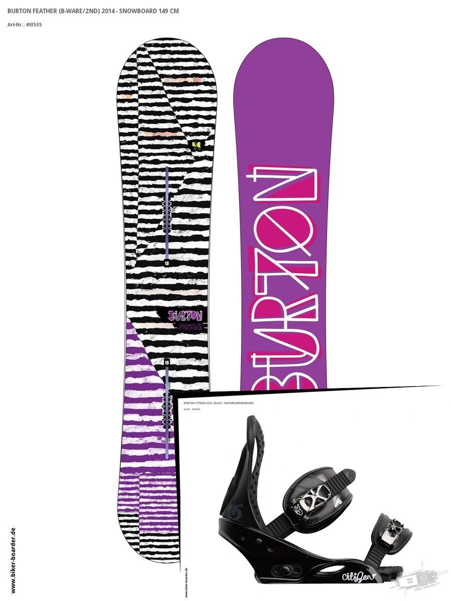 Set: Burton Feather  +  Citizen (364350S) - Bild 1
