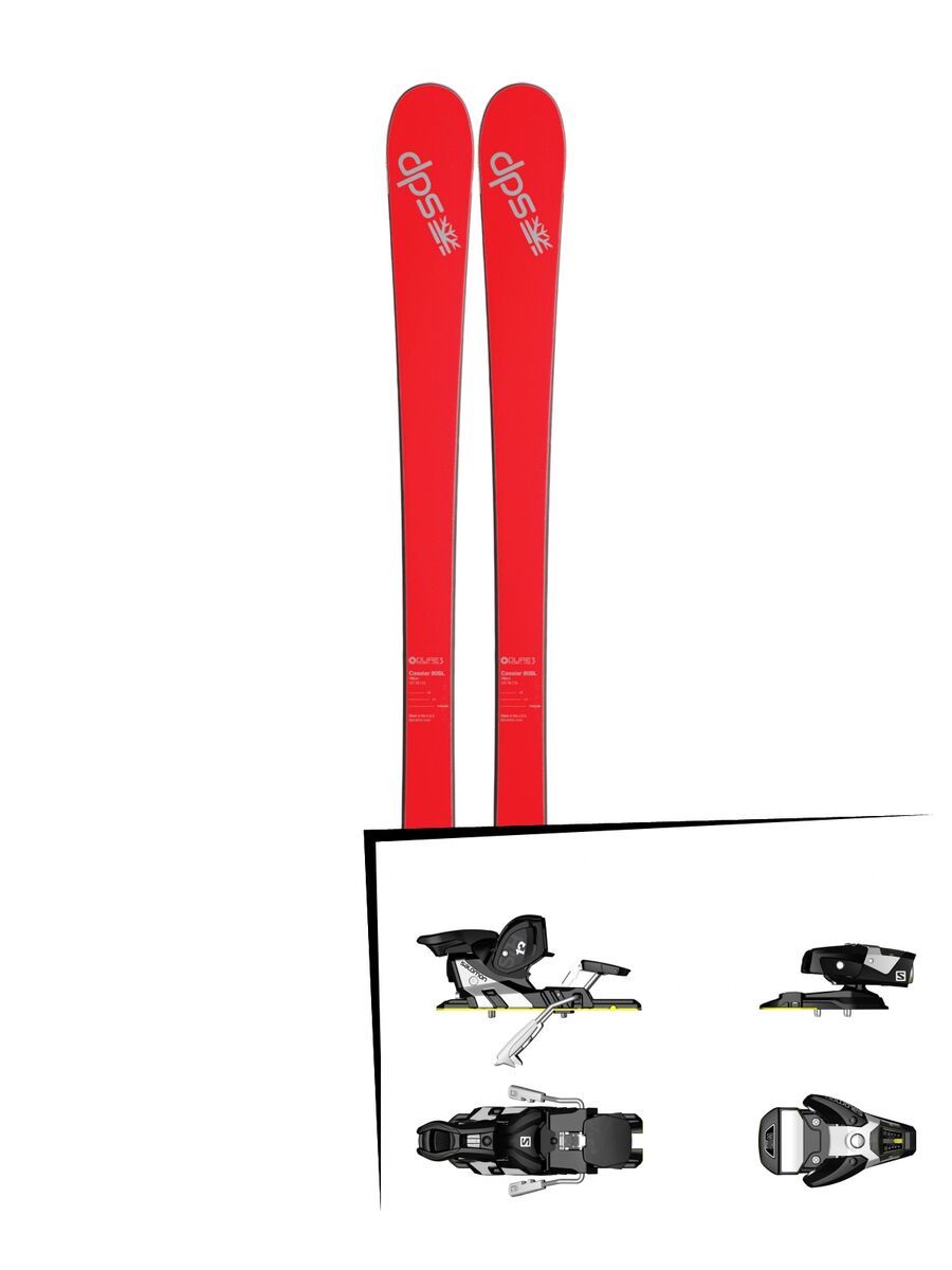 Set: DPS Skis Cassiar 80 SL 2017 + Salomon STH2 WTR 13 (1456103) - Bild 1