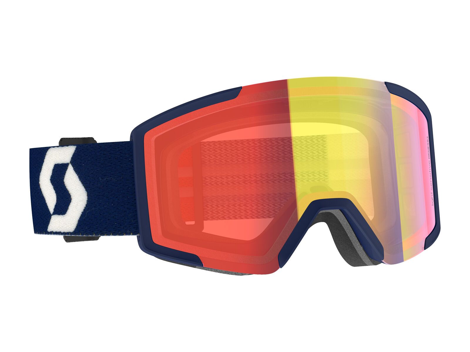 Scott Shield - Light Sensitive Red Chrome, retro blue - Bild 1