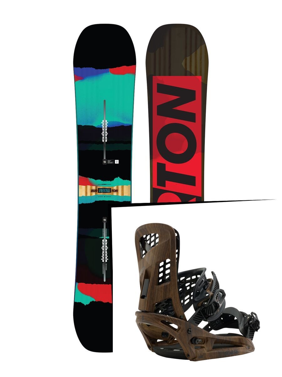 Burton Set: Process Flying V 2016 + Burton Genesis EST - Bild 1