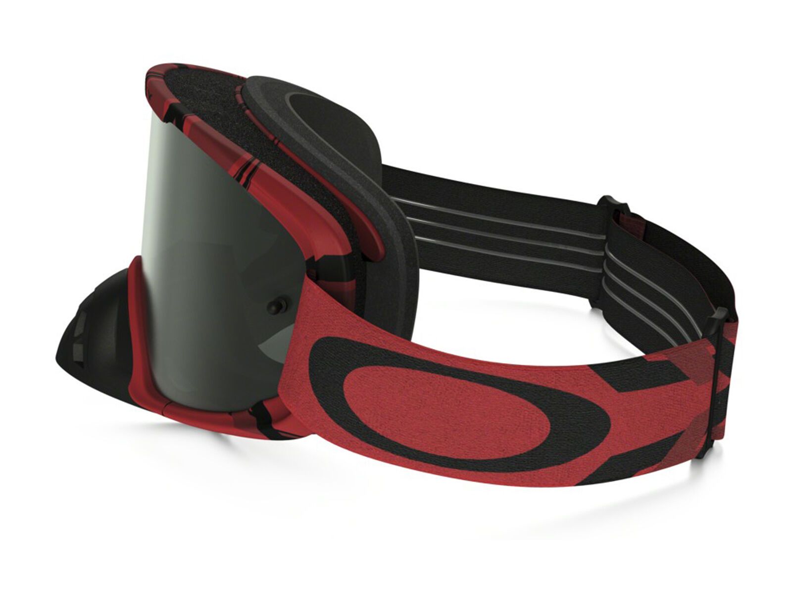 Oakley O2 MX, intimidator blood red/Lens: dark grey - Bild 4