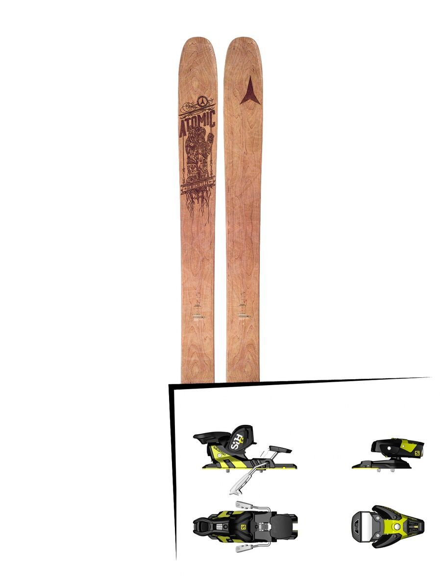 Atomic Set: Bent Chetler 2016 + Salomon STH2 WTR 13 - Bild 1