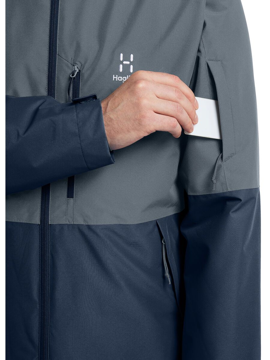 Haglöfs Gondol Insulated Jacket Men, tarn blue/steel blue - Bild 6