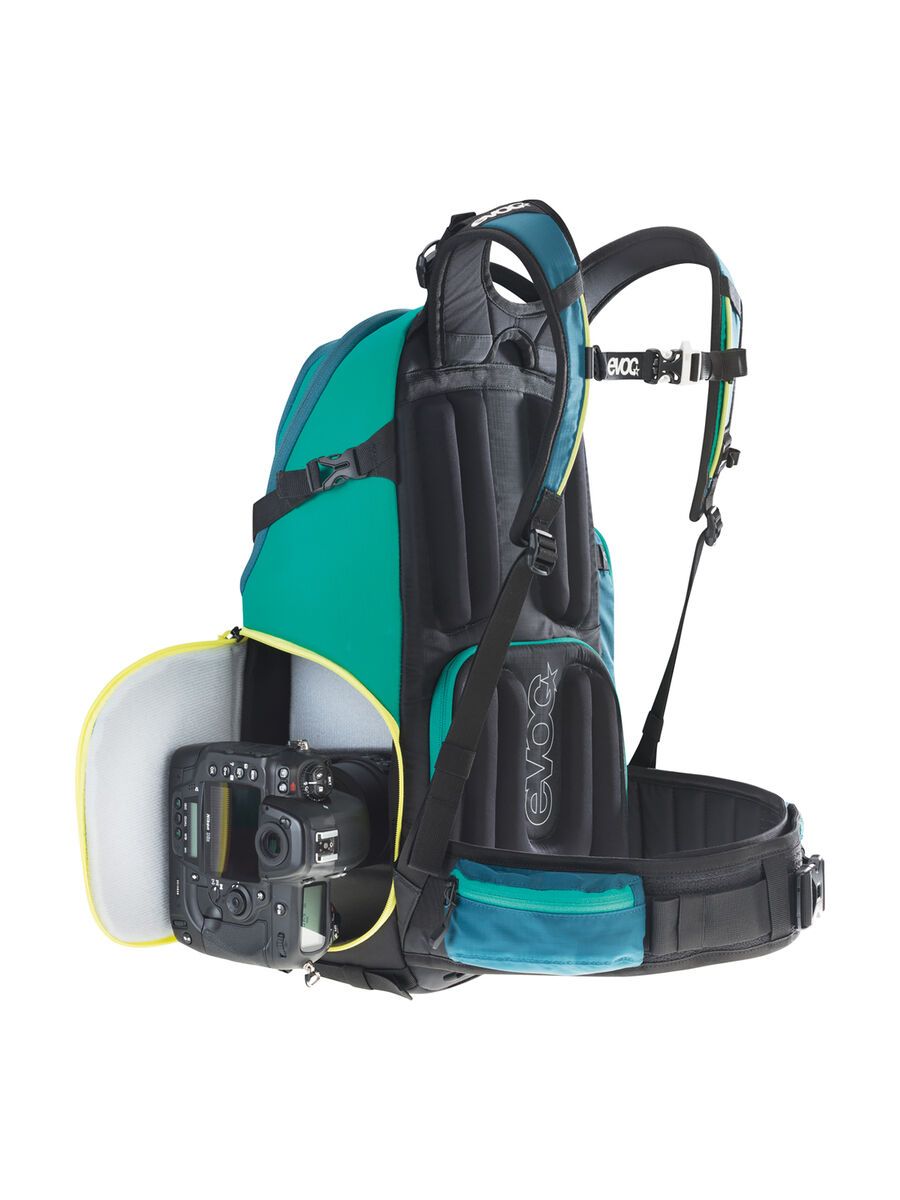 Evoc Photo Scout 18l, petrol/green - Bild 4