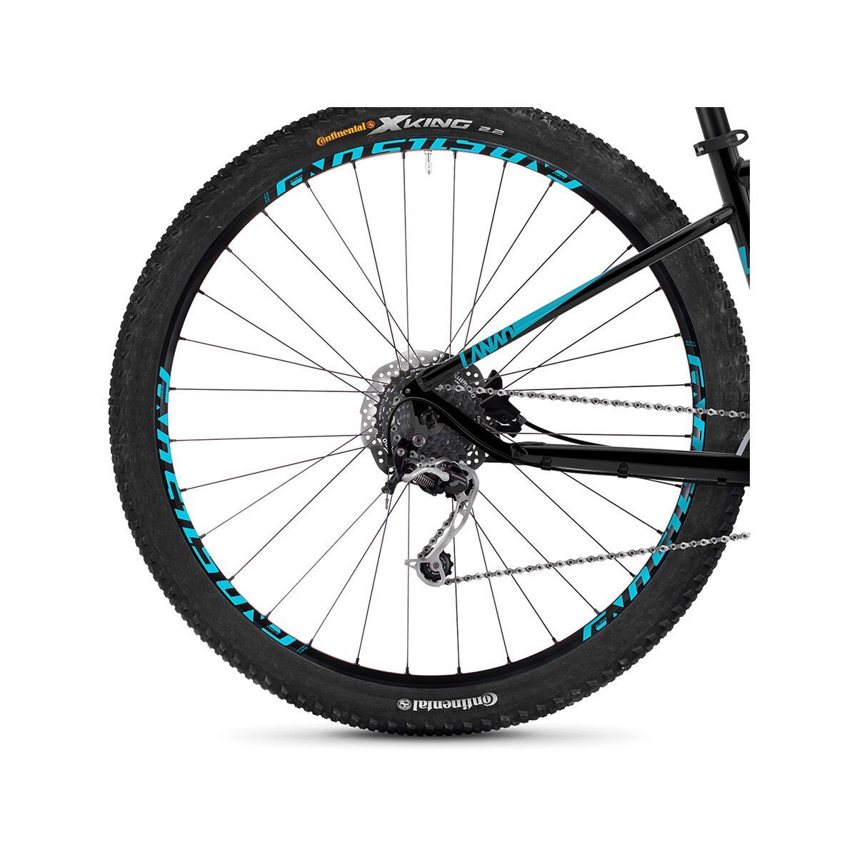 Ghost Lanao 5.9 AL, night black/electric blue - Bild 5