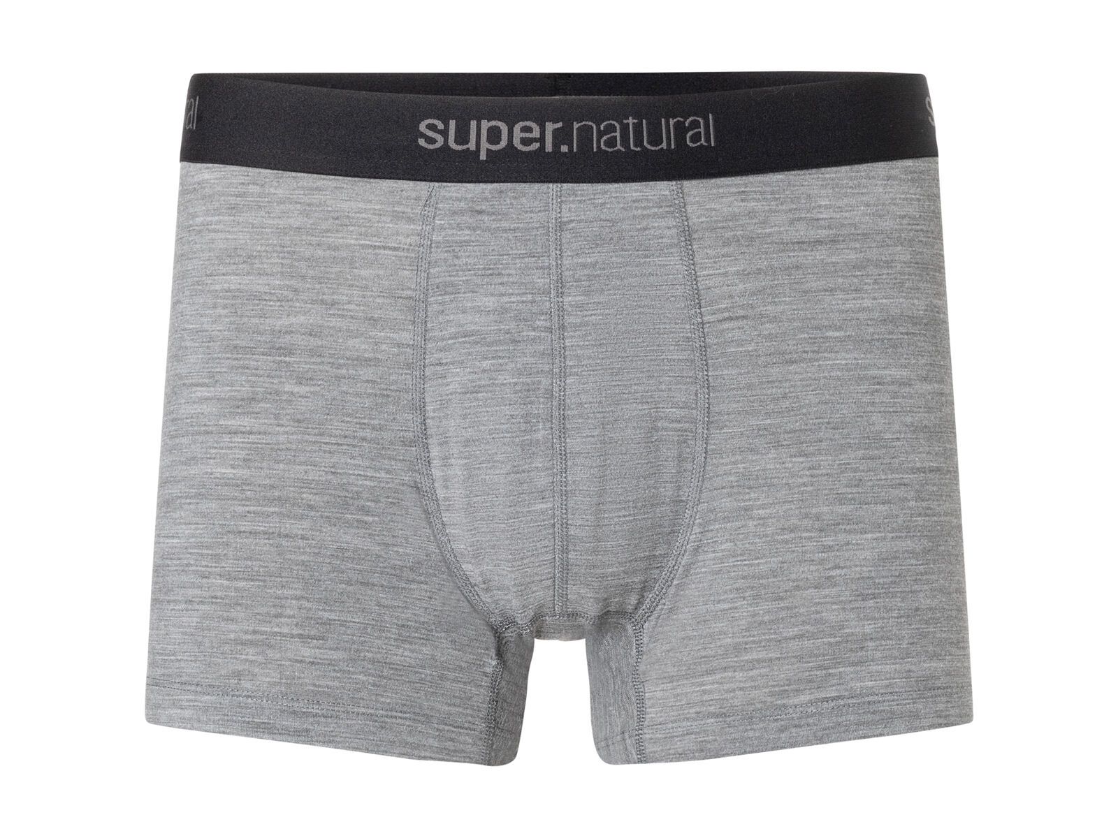 super.natural Tundra175 Boxer Herren, cashmere grey melange - Bild 1