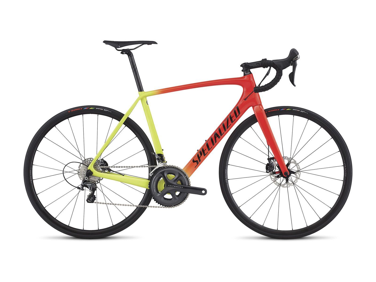 Specialized Tarmac Comp Disc, rocket red/team yellow/tarmac black - Bild 1