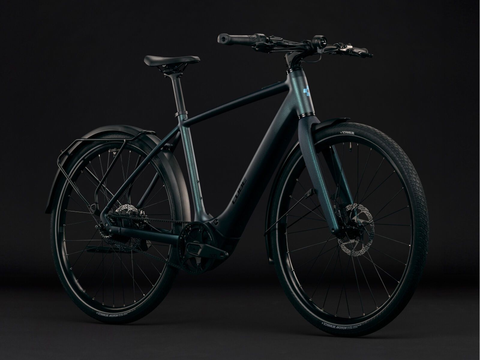 Cube Editor Hybrid SLX 400X FE, glitterteal´n´black - Bild 2