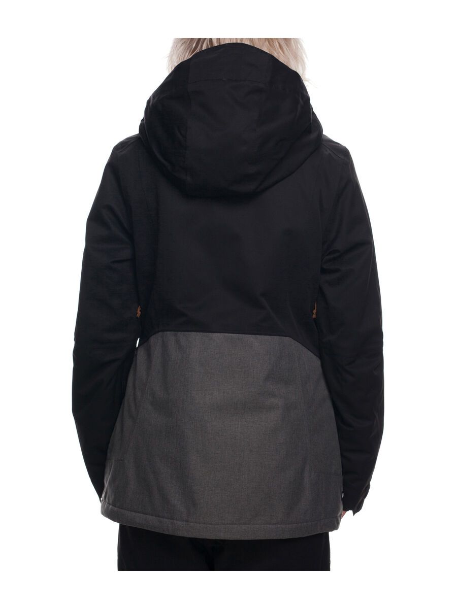 686 Women's Rumor Insulated Jacket, grey melange colorblock - Bild 2