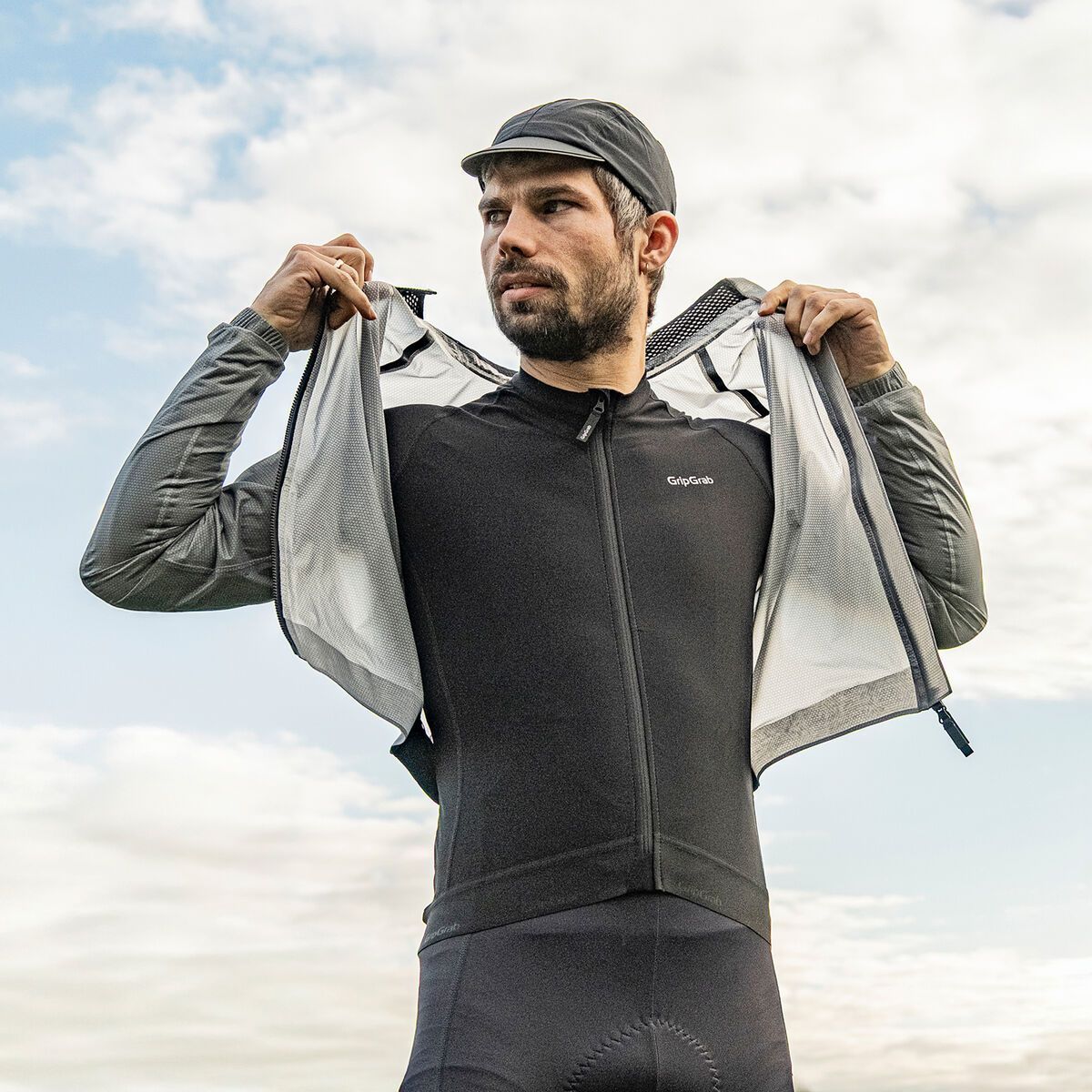 GripGrab PACR Emergency Jacket, transparent - Bild 12